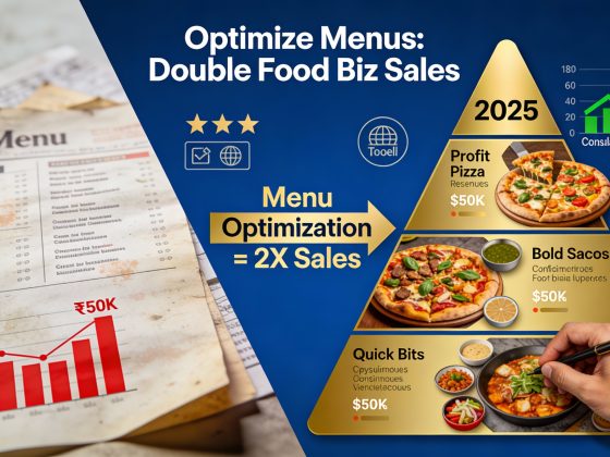 Optimize Menus: Double Food Biz Sales