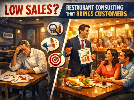 Low Sales? Restaurant Consulting That Brings Customers